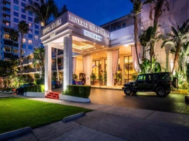 Beverly Hills Plaza Hotel & Spa Los Angeles Exteriér fotografie